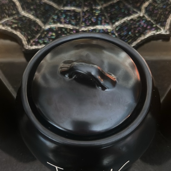 NEW Rae Dunn TOXIC Cauldron ceramic Halloween witch decor - Picture 4 of 6